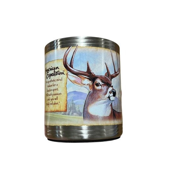 American Expedition Stainless Steel Coffee Mug Whitetail Deer, Gift Deer Hunter - Picture 9 of 16